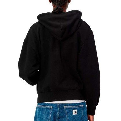 Carhartt Wip Hooded Casey Jacket Black/Silver Carhartt Wip Hooded Casey Jacket Black/Silver