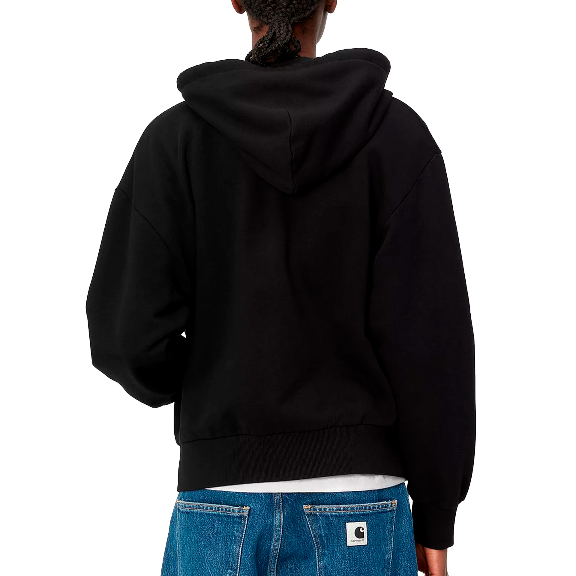 Carhartt Wip Hooded Casey Jacket Black/Silver