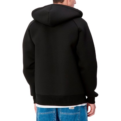 Carhartt Wip Car-lux Hooded Black/Grey Carhartt Wip Car-lux Hooded Black/Grey