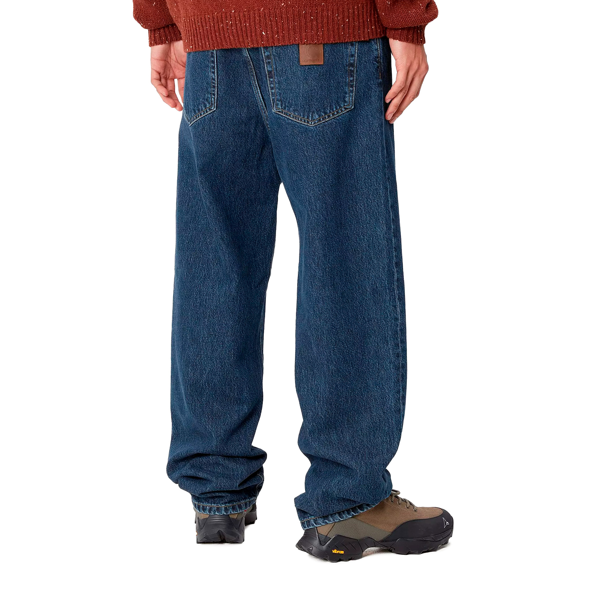 Carhartt Wip Calça Aaron Stone Blue