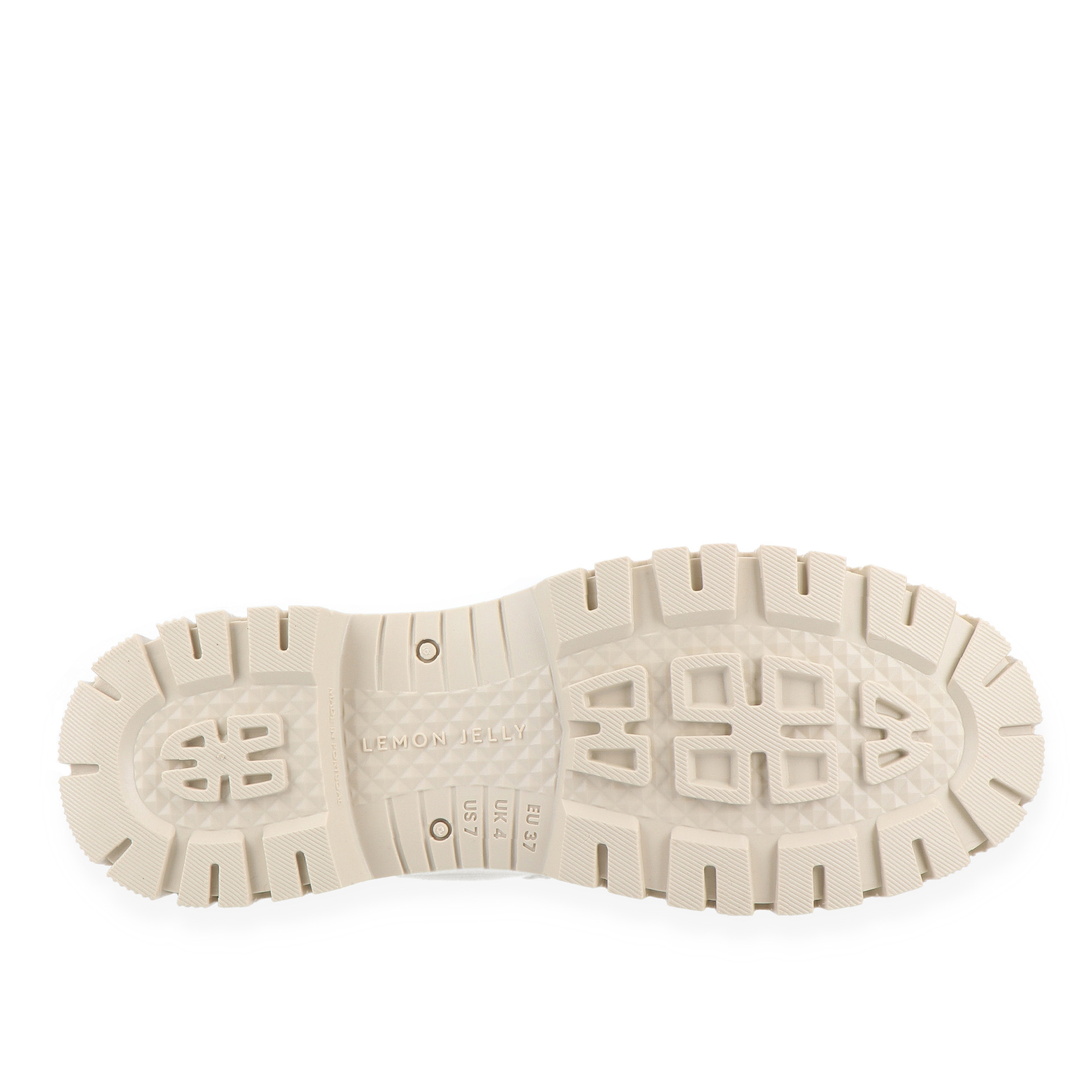 Lemon Jelly Botins Brancos Vegan Resistentes À Água Oat Milk