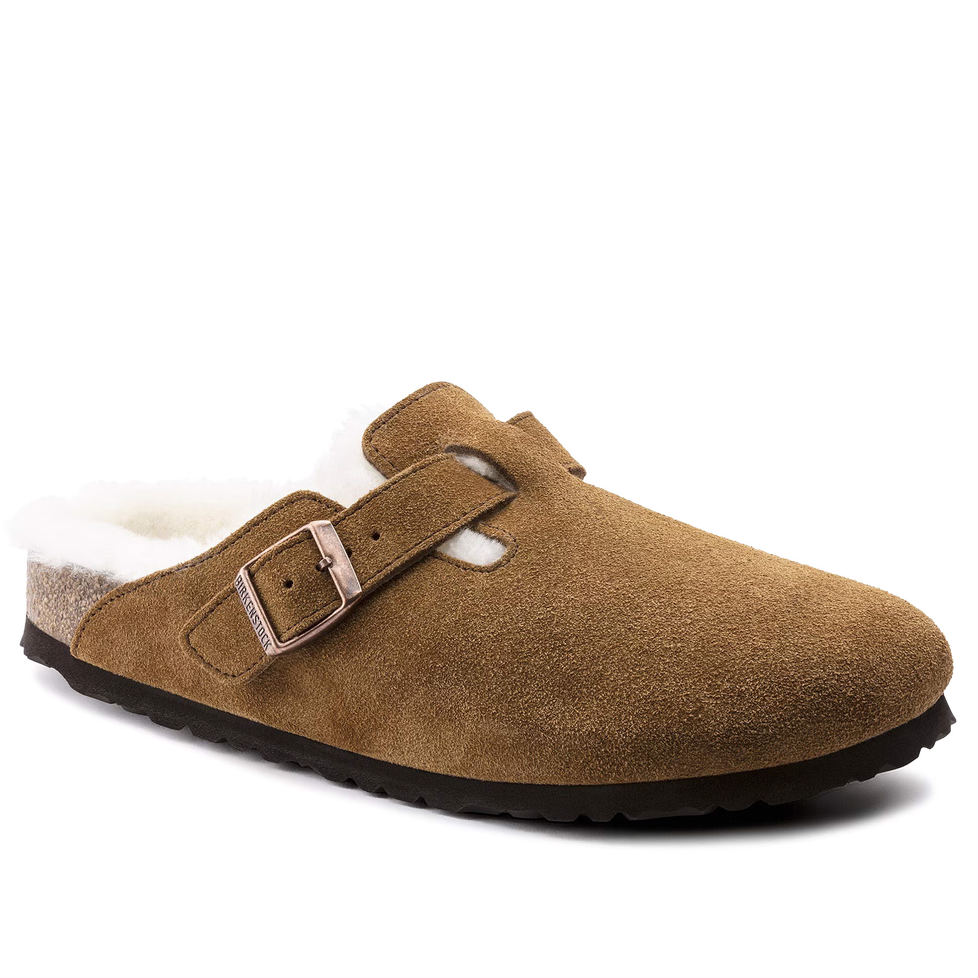 Birkenstock Boston Shearling Suede Leather/fur