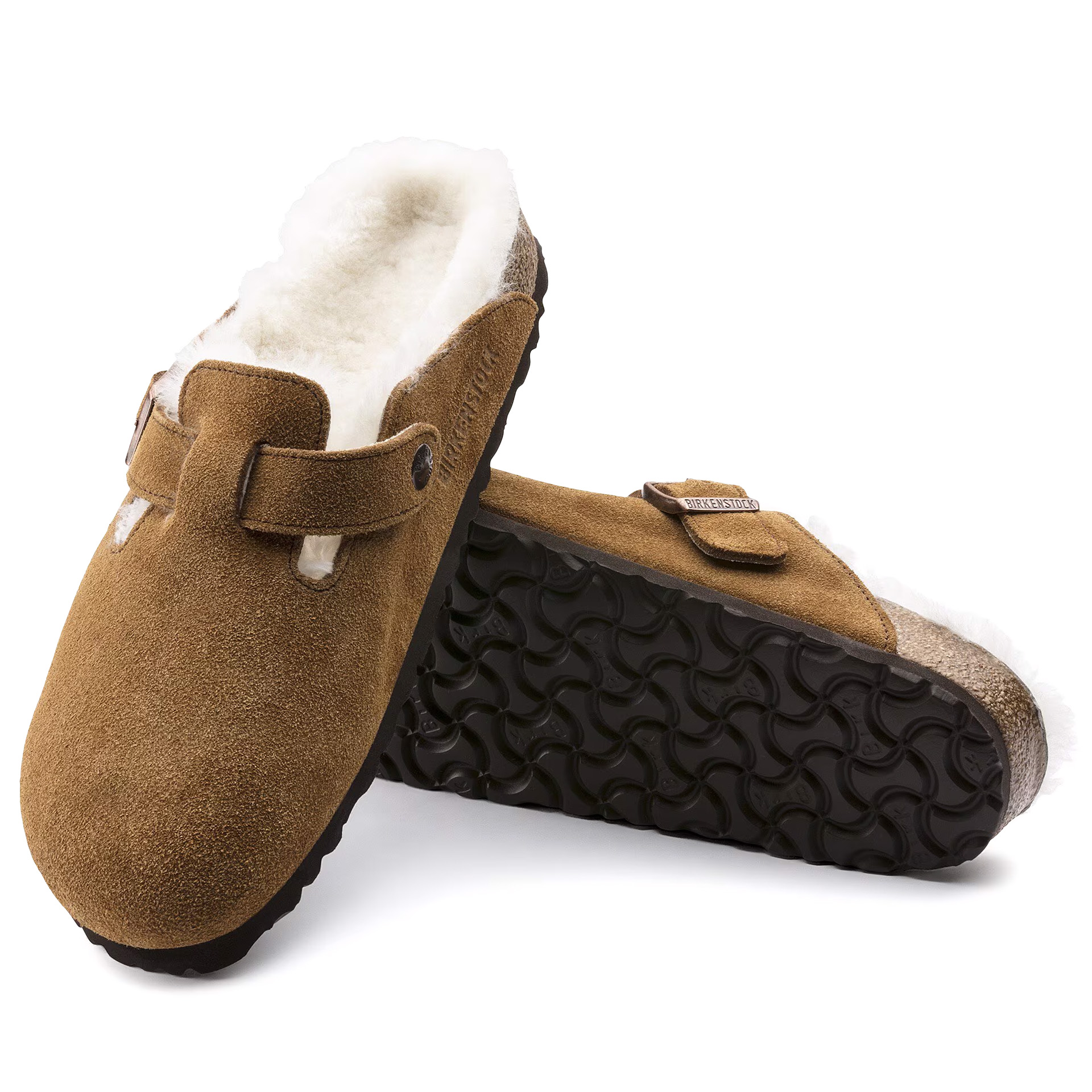 Birkenstock Boston Shearling Suede Leather/fur