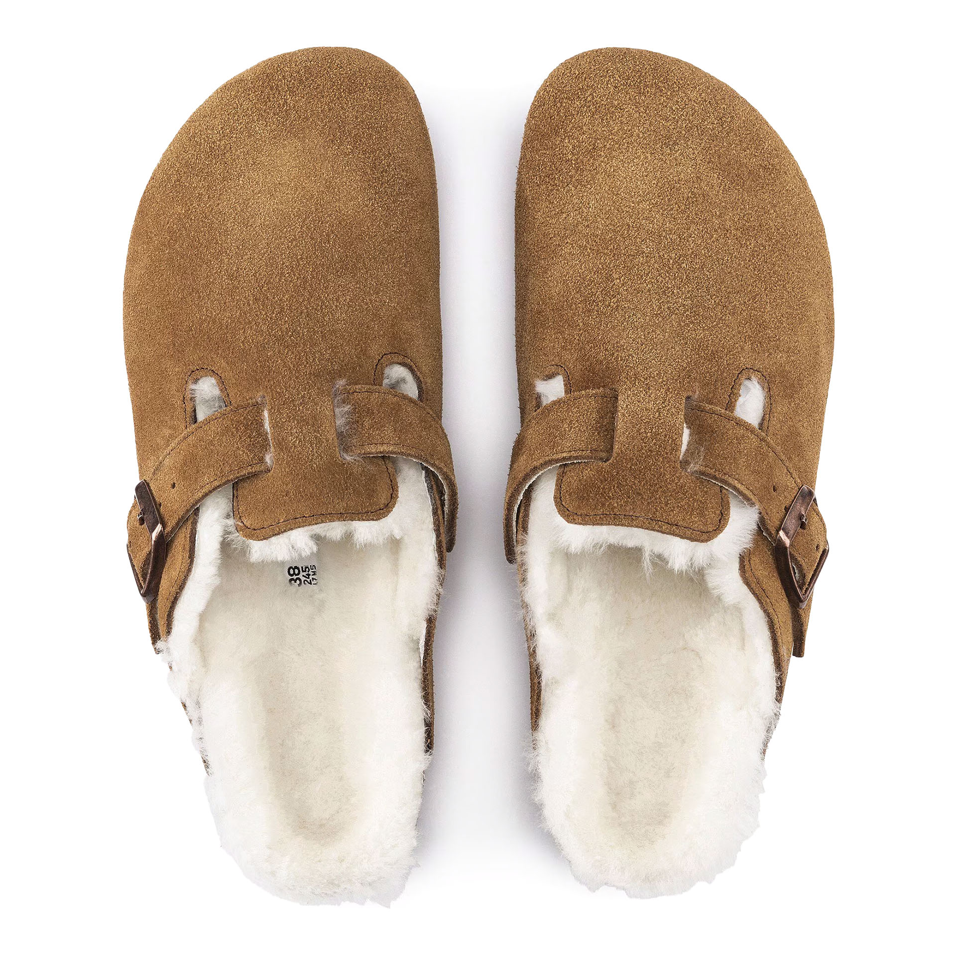 Birkenstock Boston Shearling Suede Leather/fur