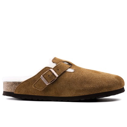 Birkenstock Boston Shearling Suede Leather/fur