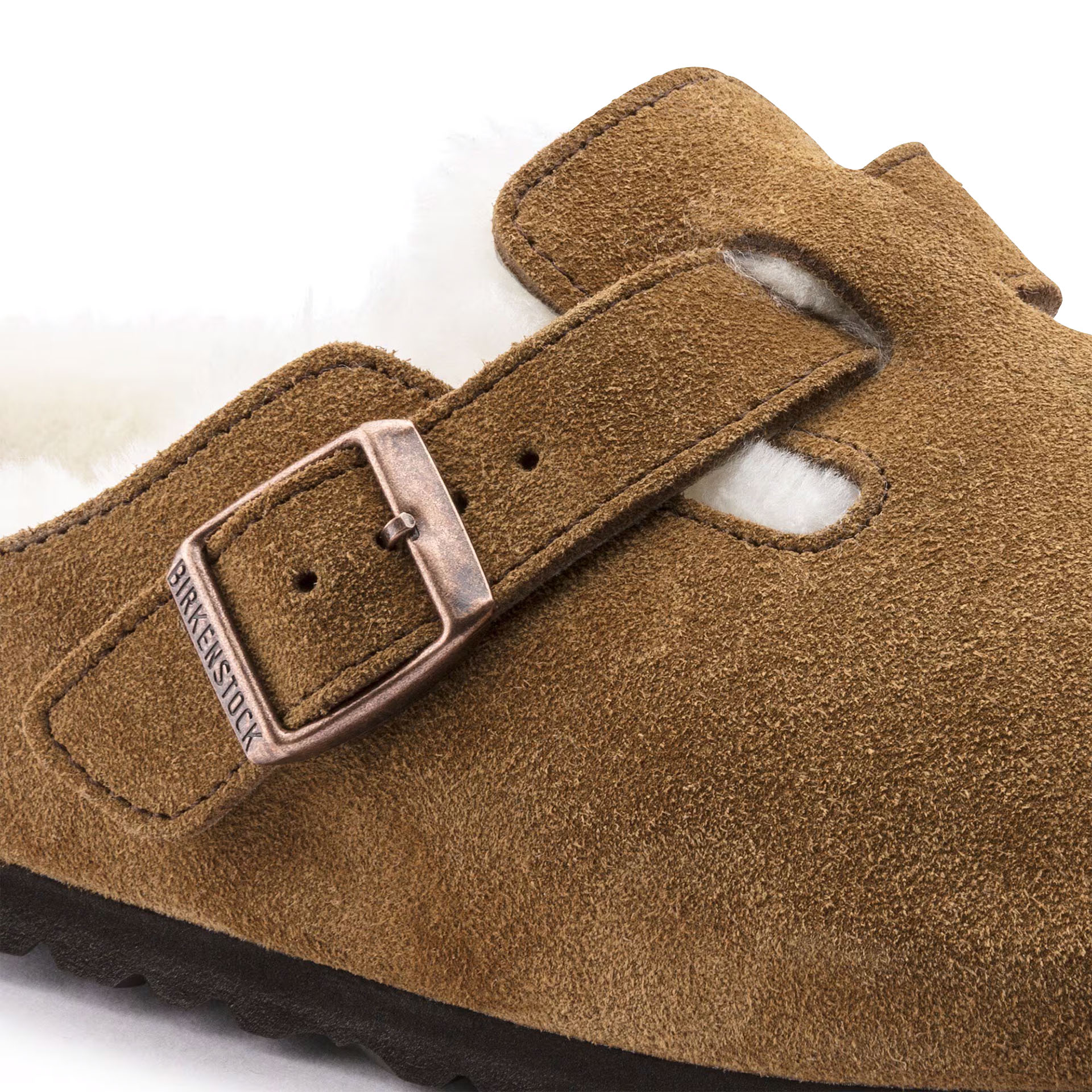 Birkenstock Boston Shearling Suede Leather/fur