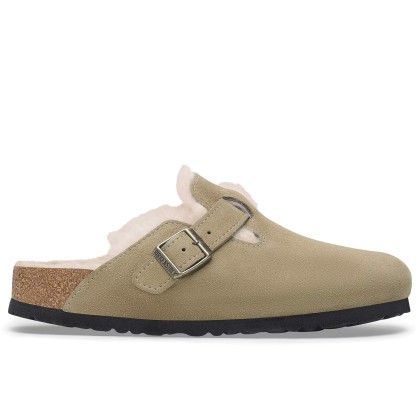 Birkenstock Boston Shearling Suede Leather/fur