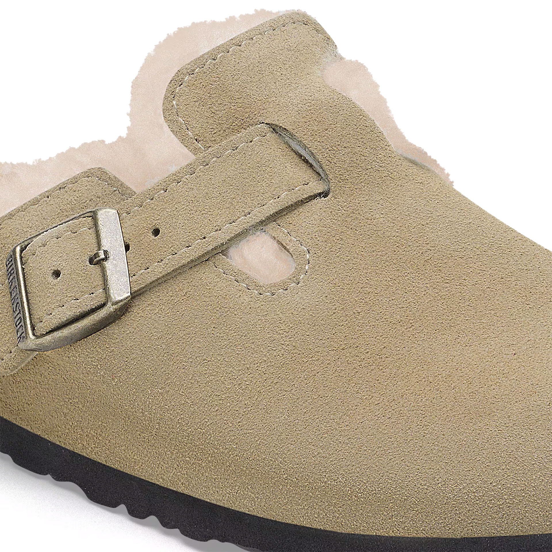 Birkenstock Boston Shearling Suede Leather/fur
