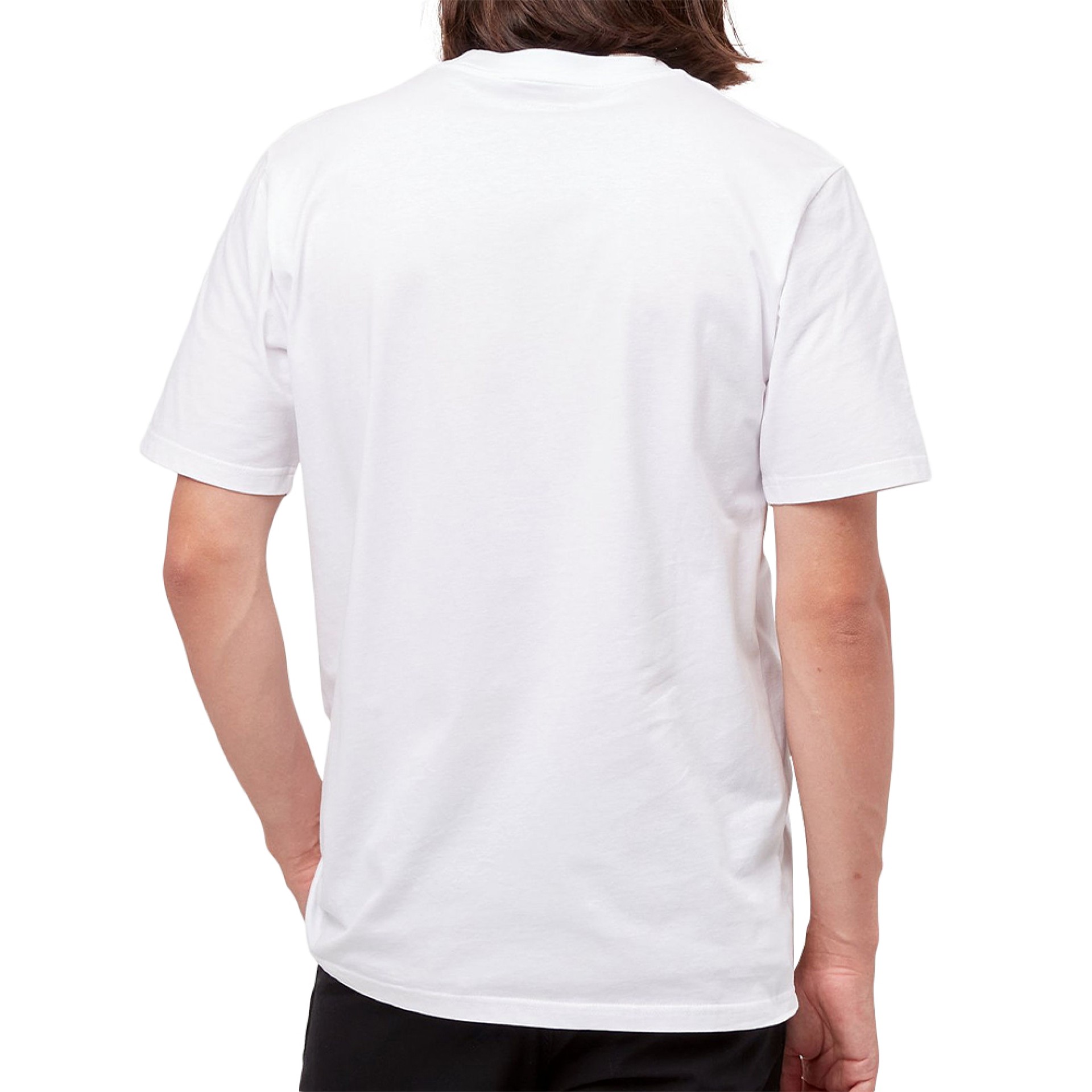 Carhartt Wip T-shirt Script White/Black