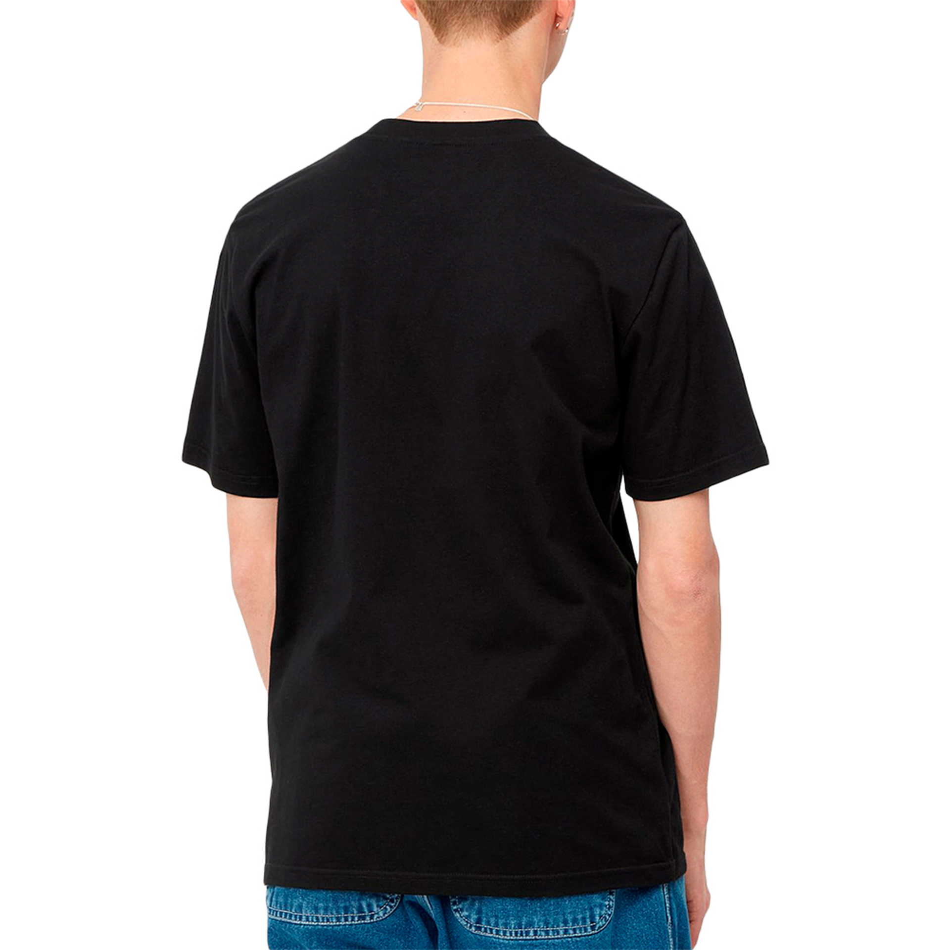 Carhartt Wip T-shirt Script Black/White