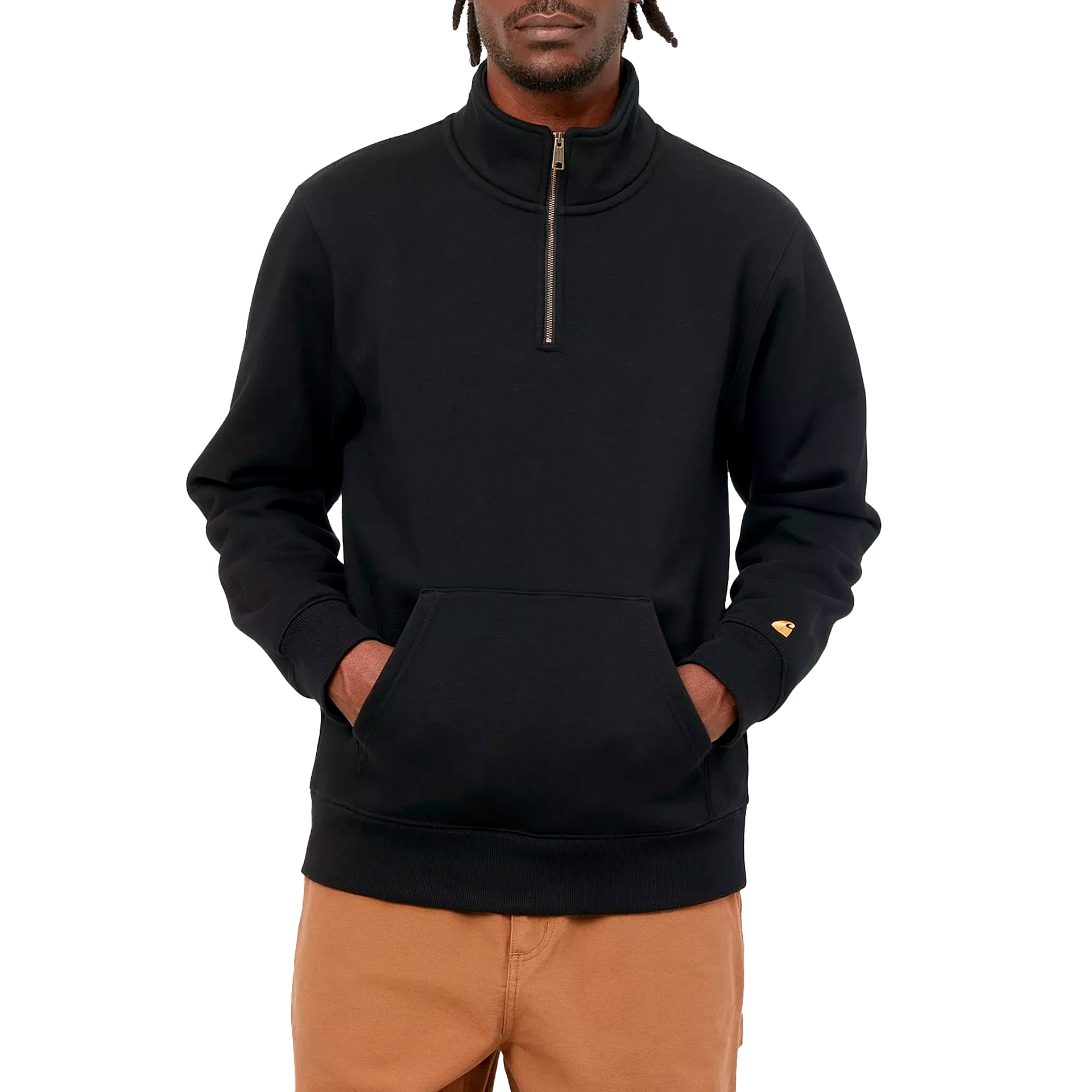 Carhartt Wip Sweat Chase Neck Black/Gold