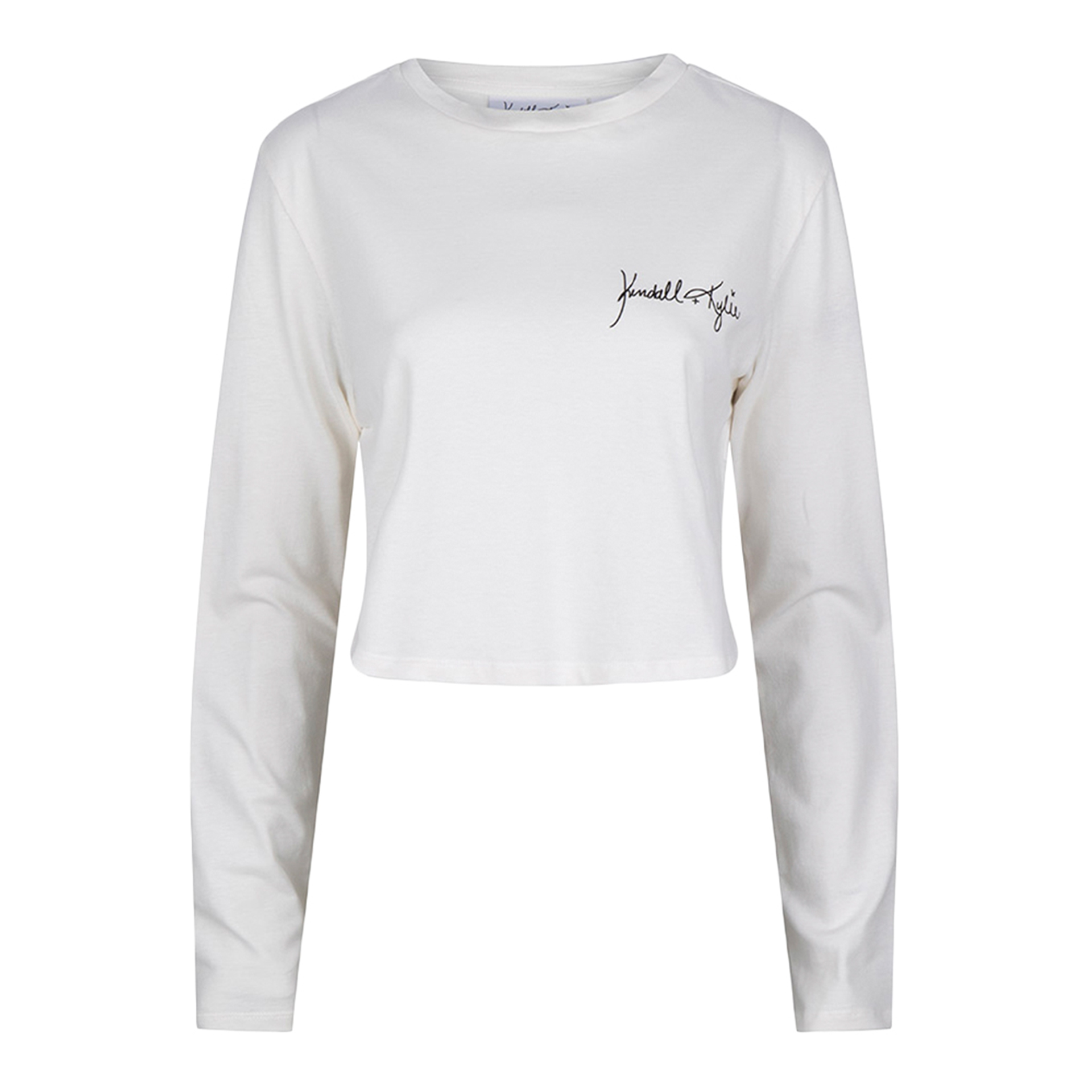 Kendall+kylie Longsleeve Logo Off White