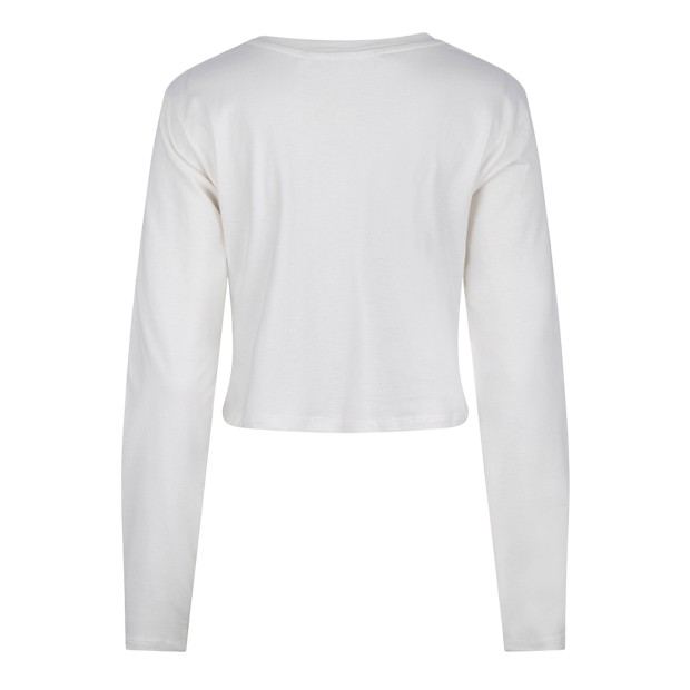 Kendall+kylie Longsleeve Logo Off White