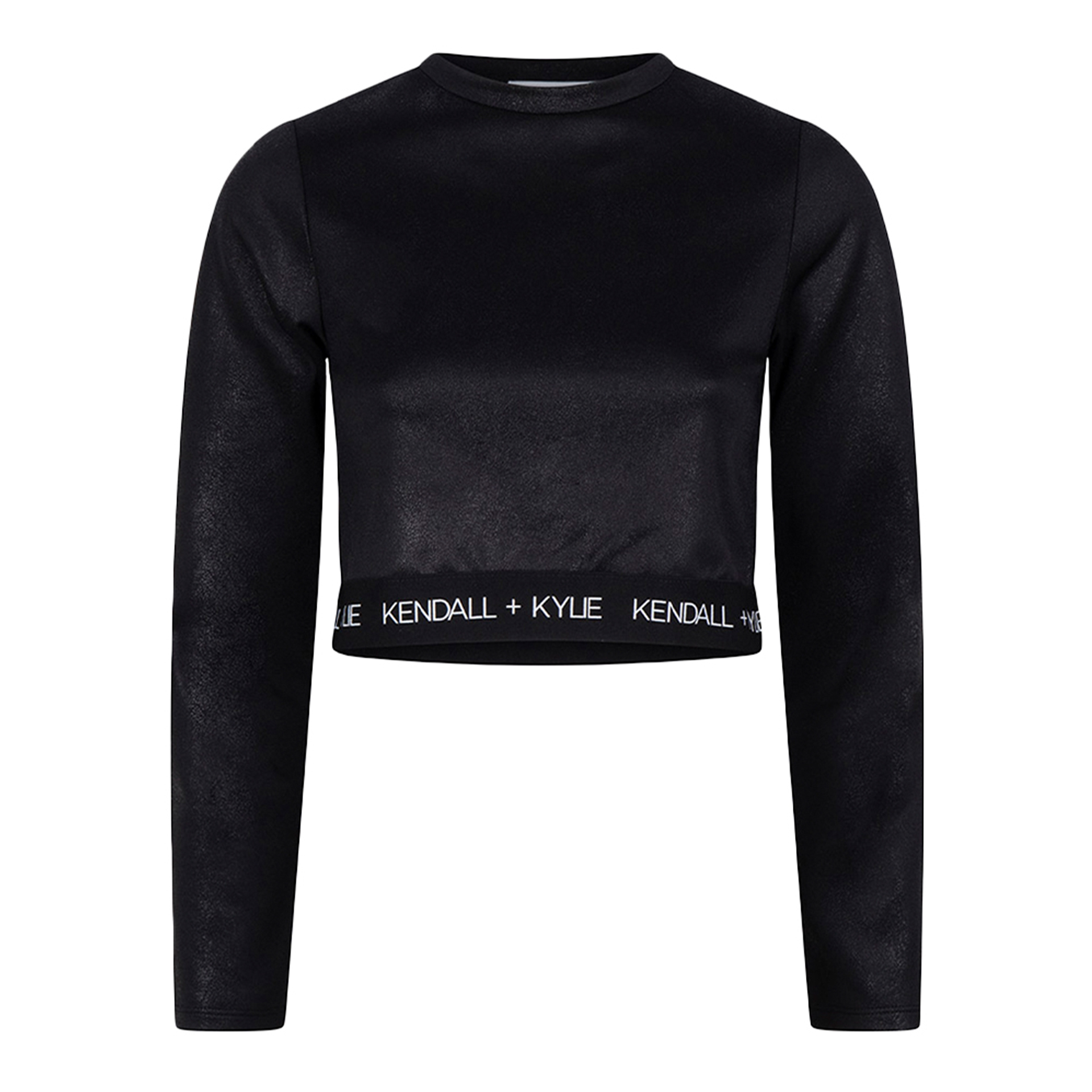Kendall+kylie Longsleeve Logo Waist Black