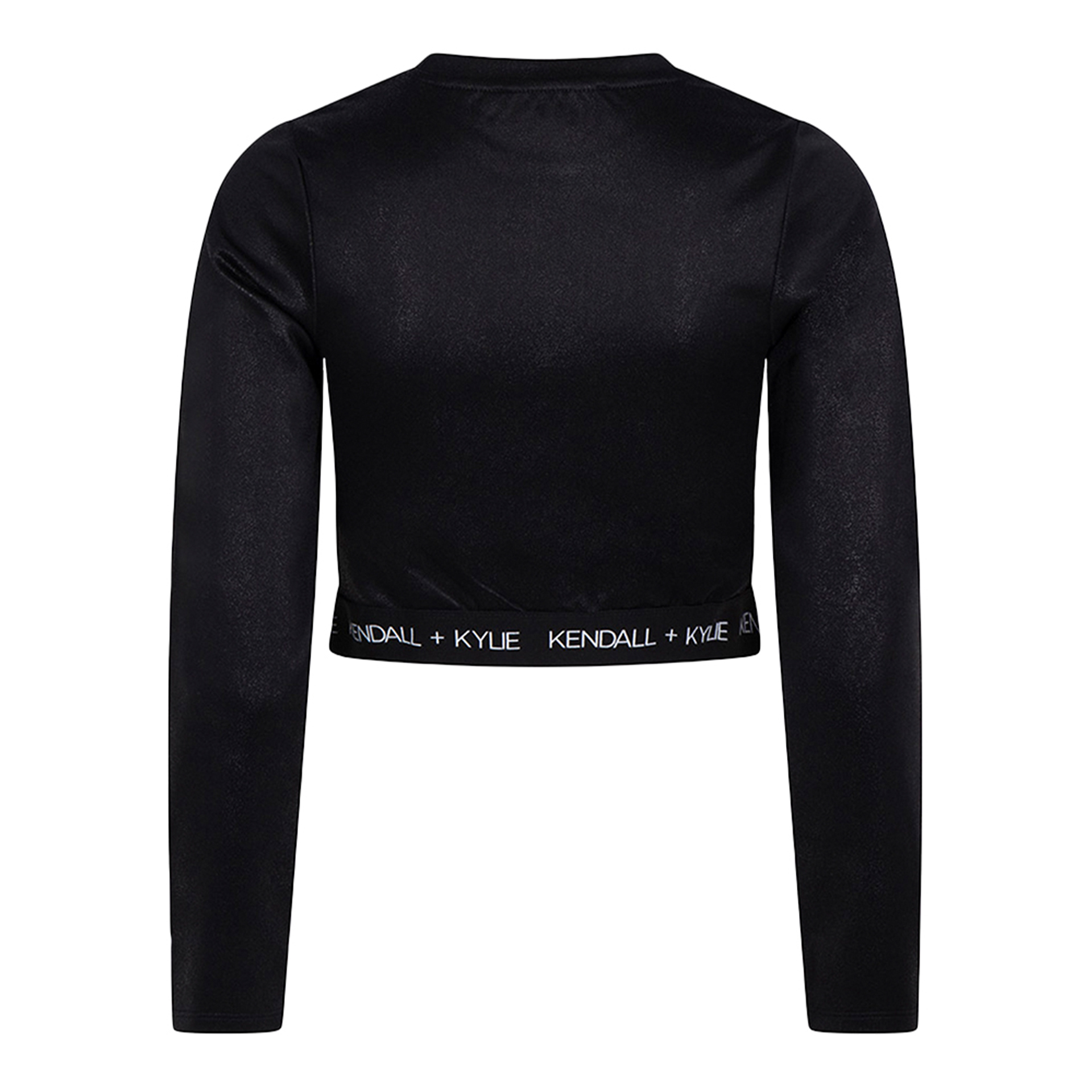 Kendall+kylie Longsleeve Logo Waist Black