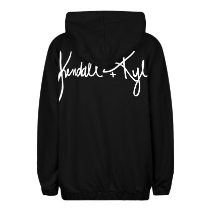 Kendall+kylie Sweatshirt Oversized Black Kendall+kylie Sweatshirt Oversized Black