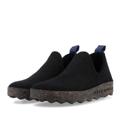 As Portuguesas City Tweed/felt Black As Portuguesas City Tweed/felt Black