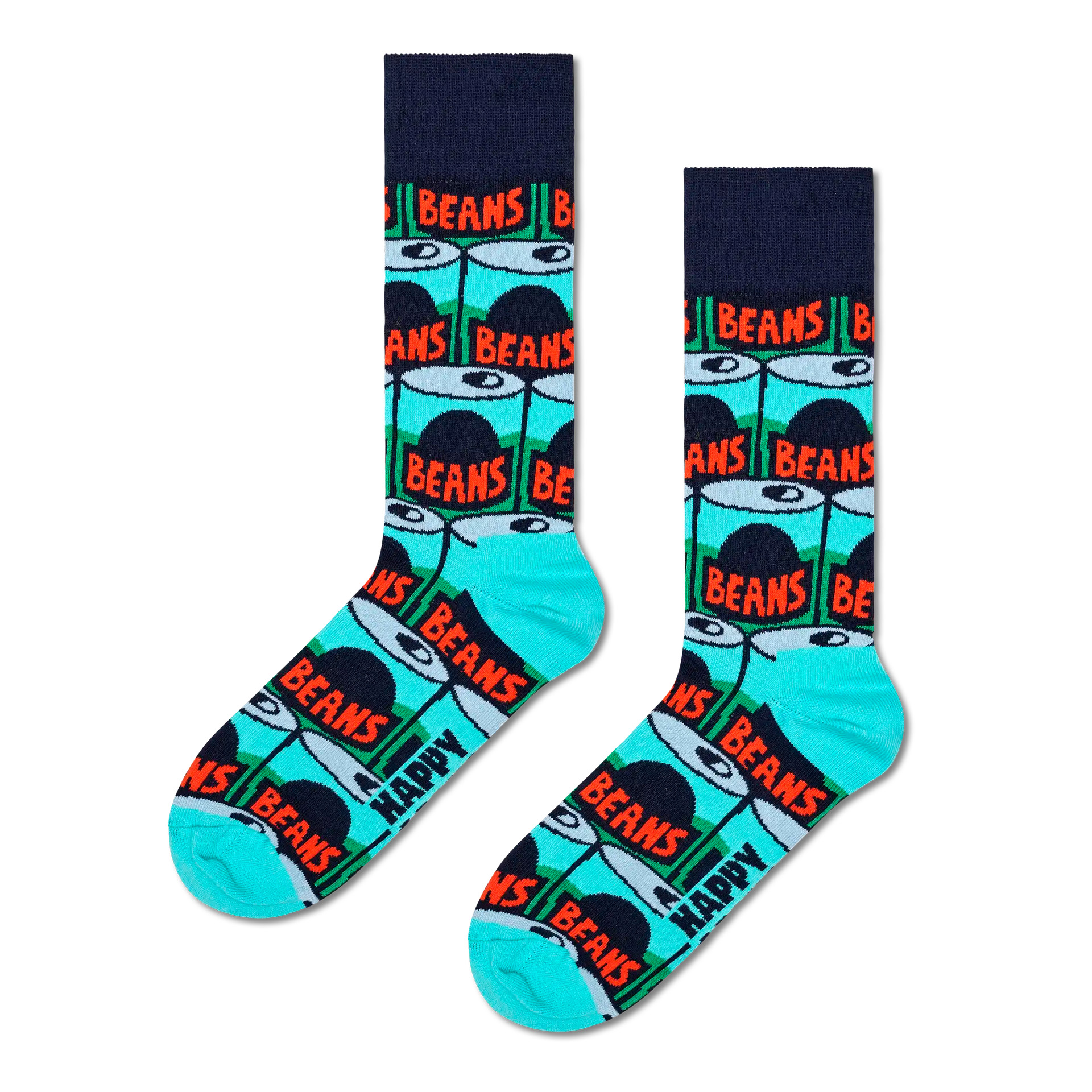 Happy Socks Beans Turquesa