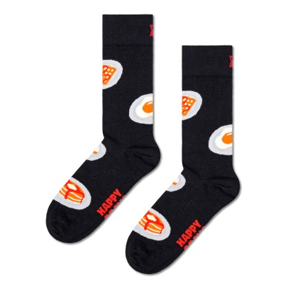 Happy Socks Breakfast Preto Happy Socks Breakfast Preto