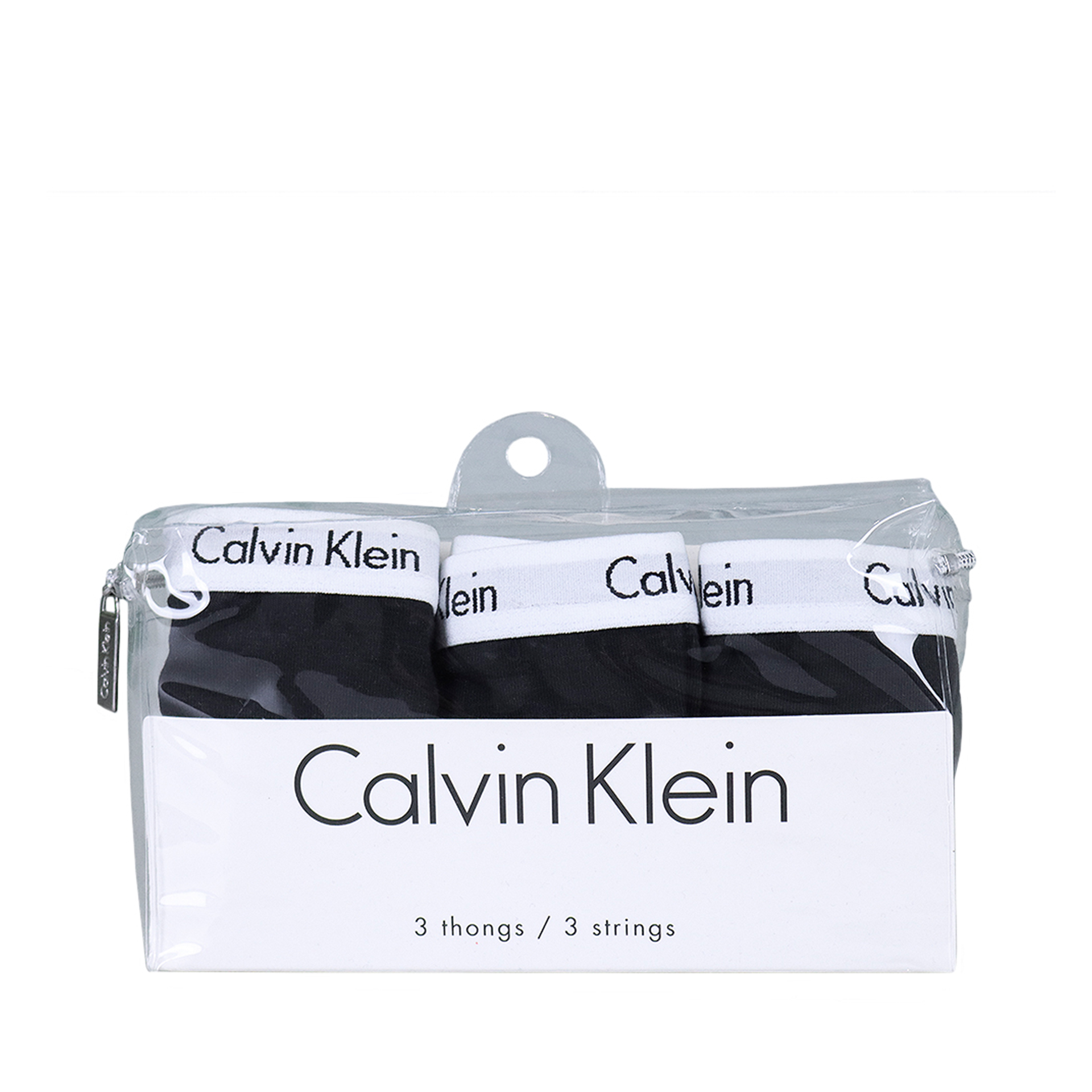 Calvin Klein Bikini Pk3 Black/black/black