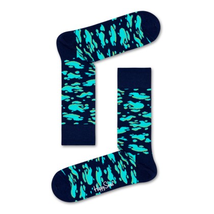 Happy Socks Puddle Preto Happy Socks Puddle Preto