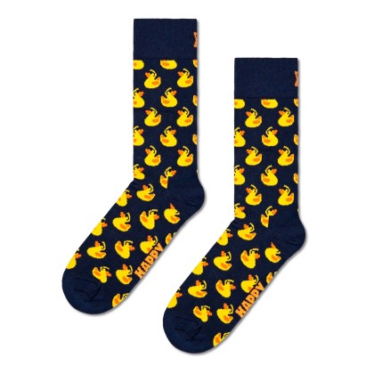 Happy Socks Rubber Duck Black/yellow