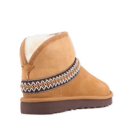 Ugg Bota W Classic Mini Crescent Chestnut