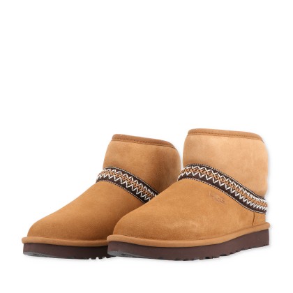 Ugg Bota W Classic Mini Crescent Chestnut