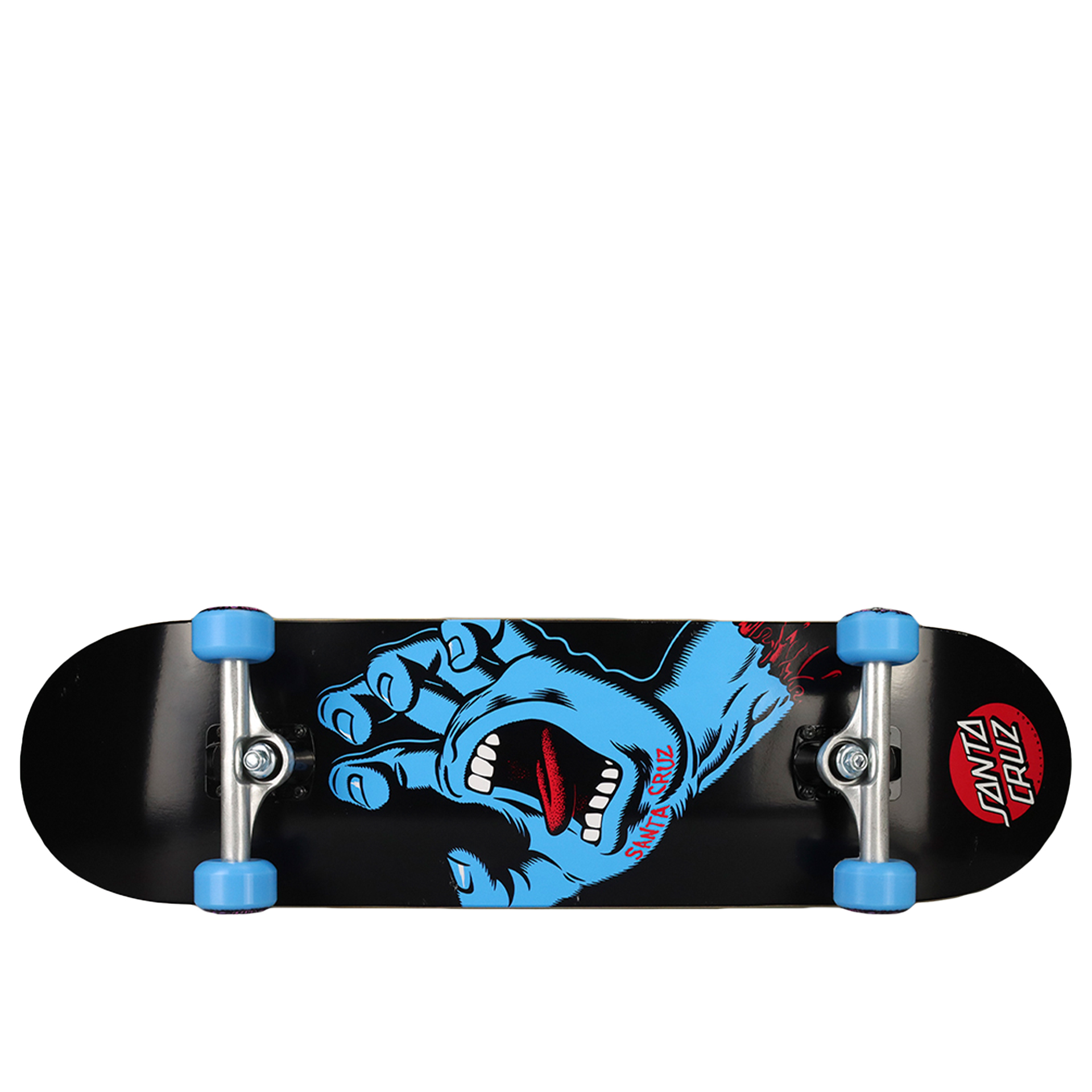 Santa Cruz Skate Complete Screaming Hand Black