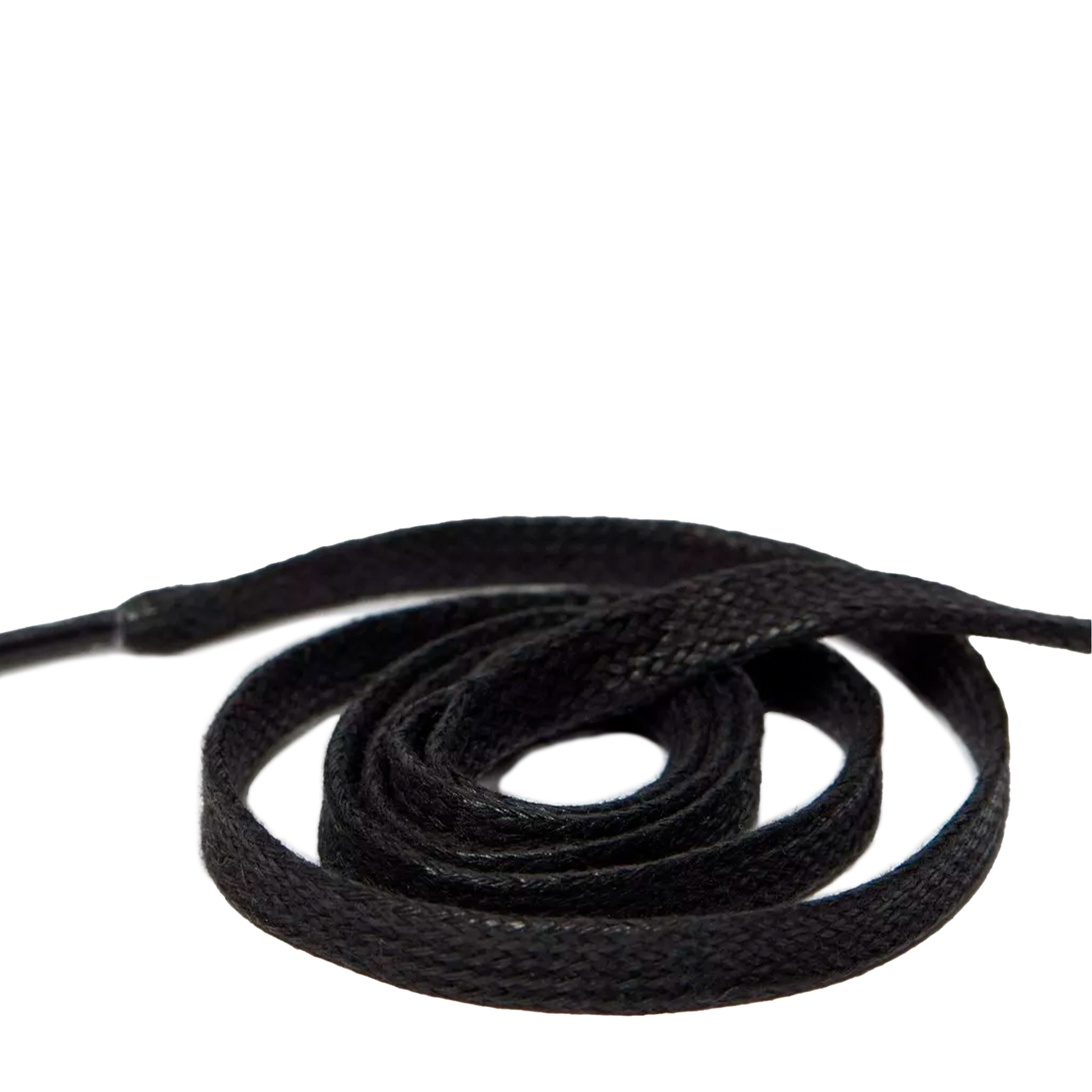 Dr.martens 65 Cm Flat Waxed Lace Black Cotton