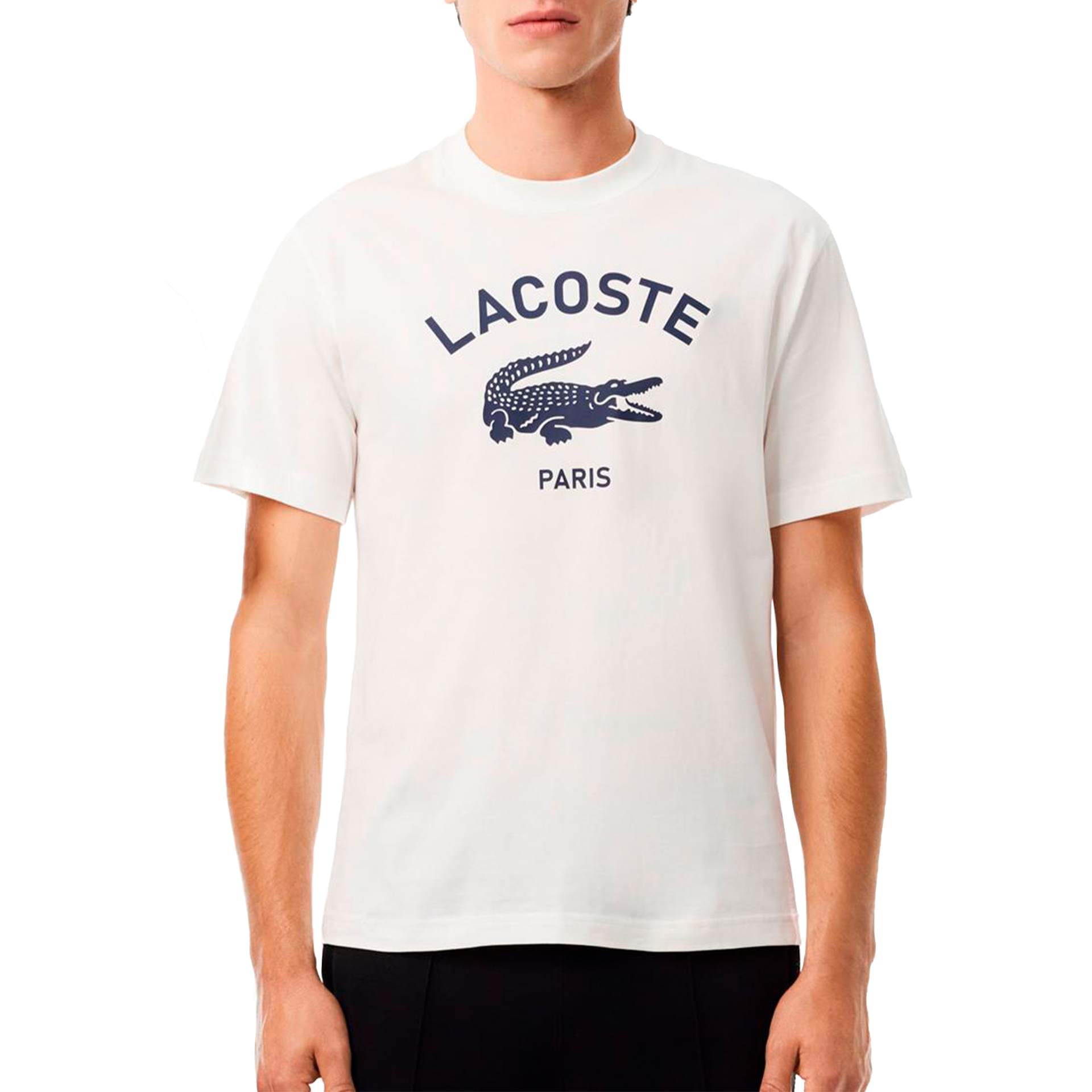 Lacoste T-shirt Th2833 Blanc
