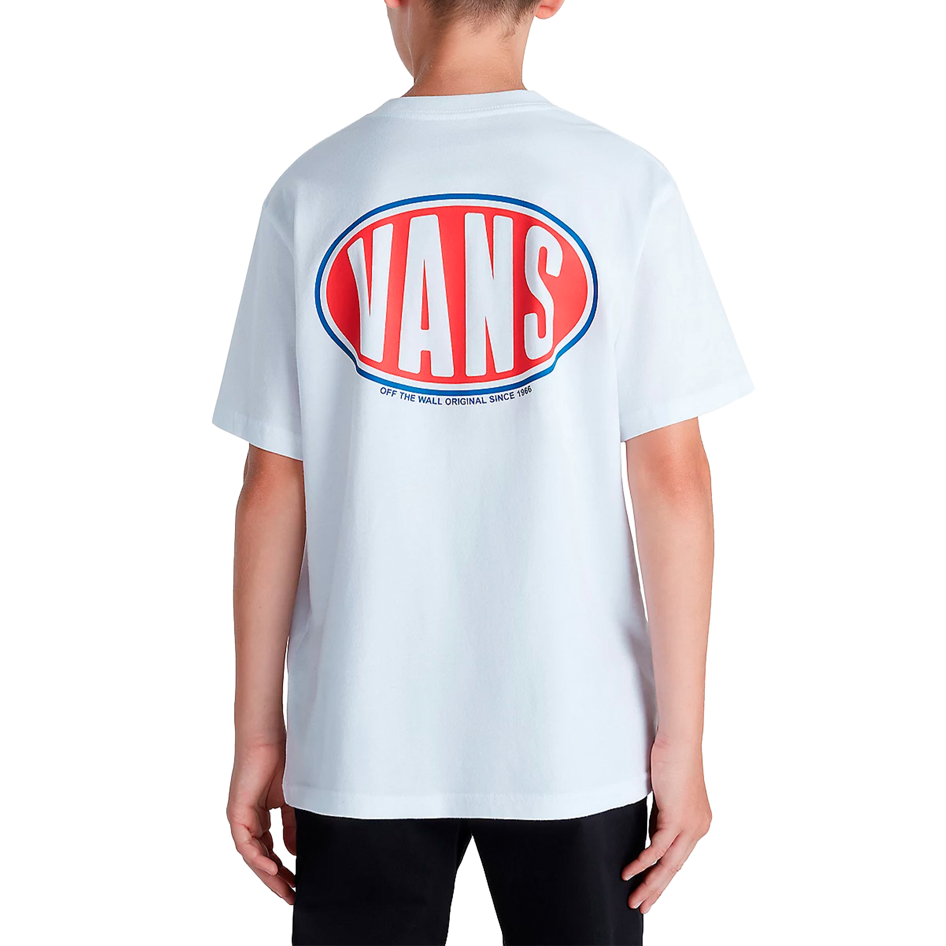 Vans T-shirt Spray On Ss White