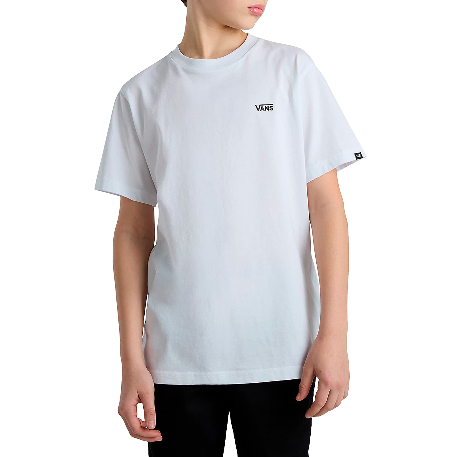 Vans T-shirt By Left Chest Tee Boys White
