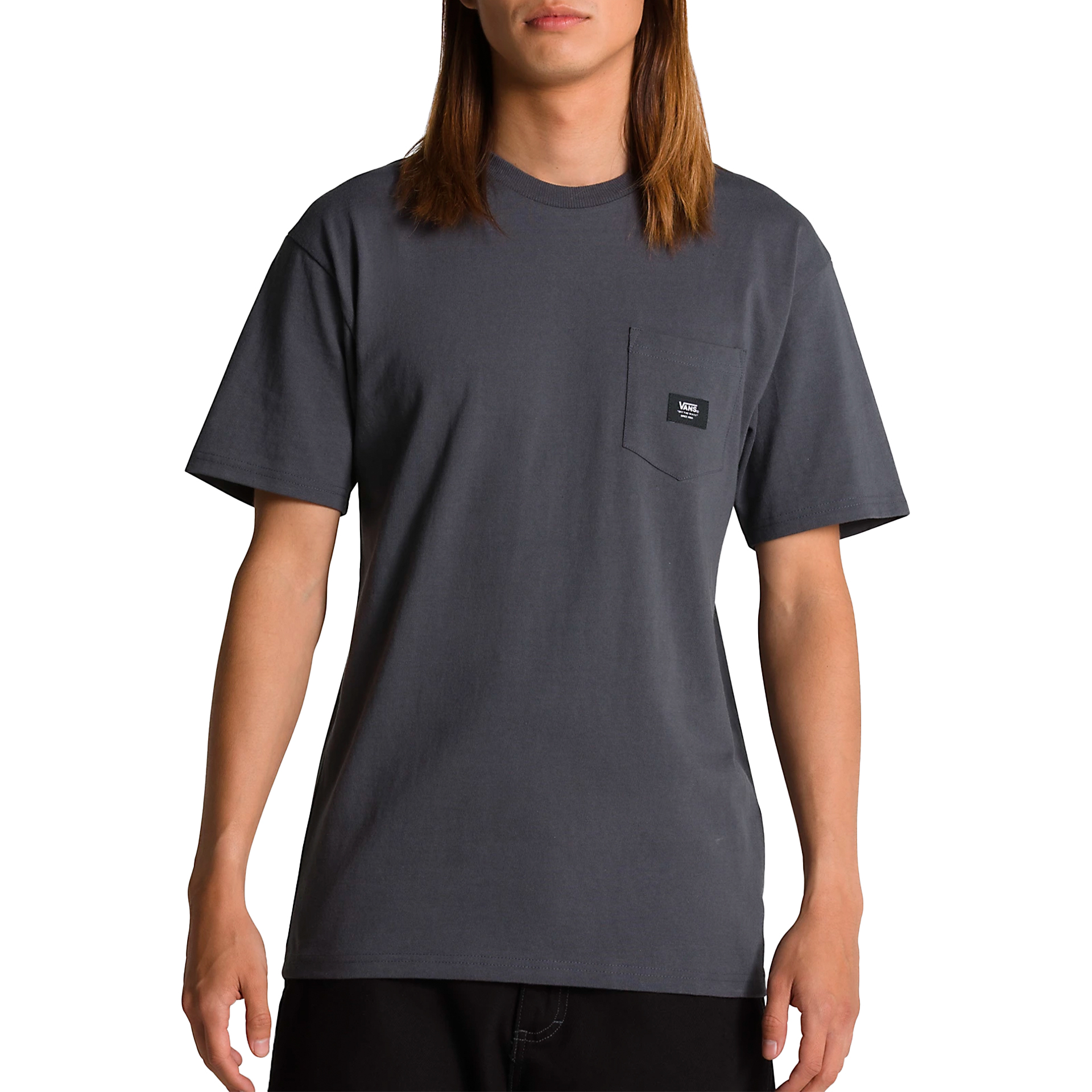Vans T-shirt Mn Woven Patch Pocke Asphalt