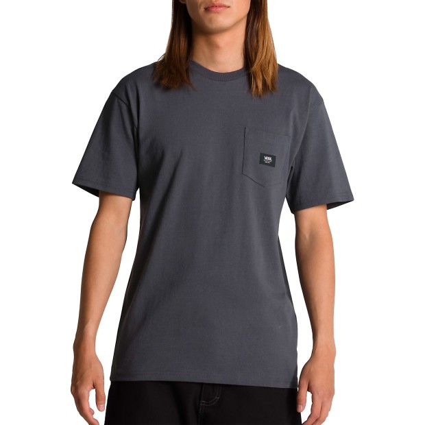 Vans T-shirt Mn Woven Patch Pocke Asphalt