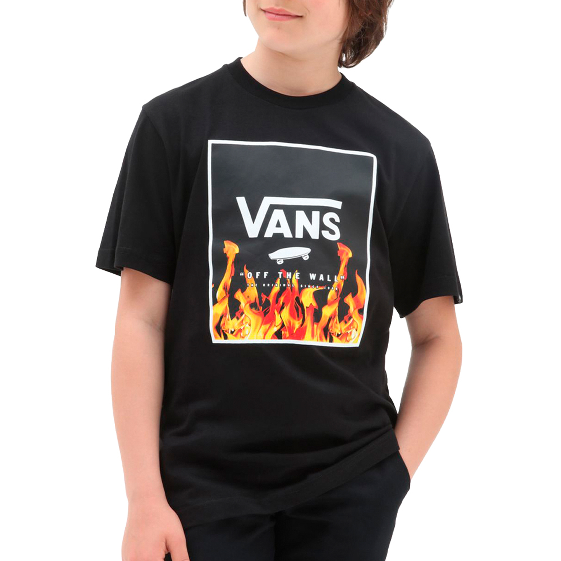 Vans T-shirt By Print Box Boys Black Black