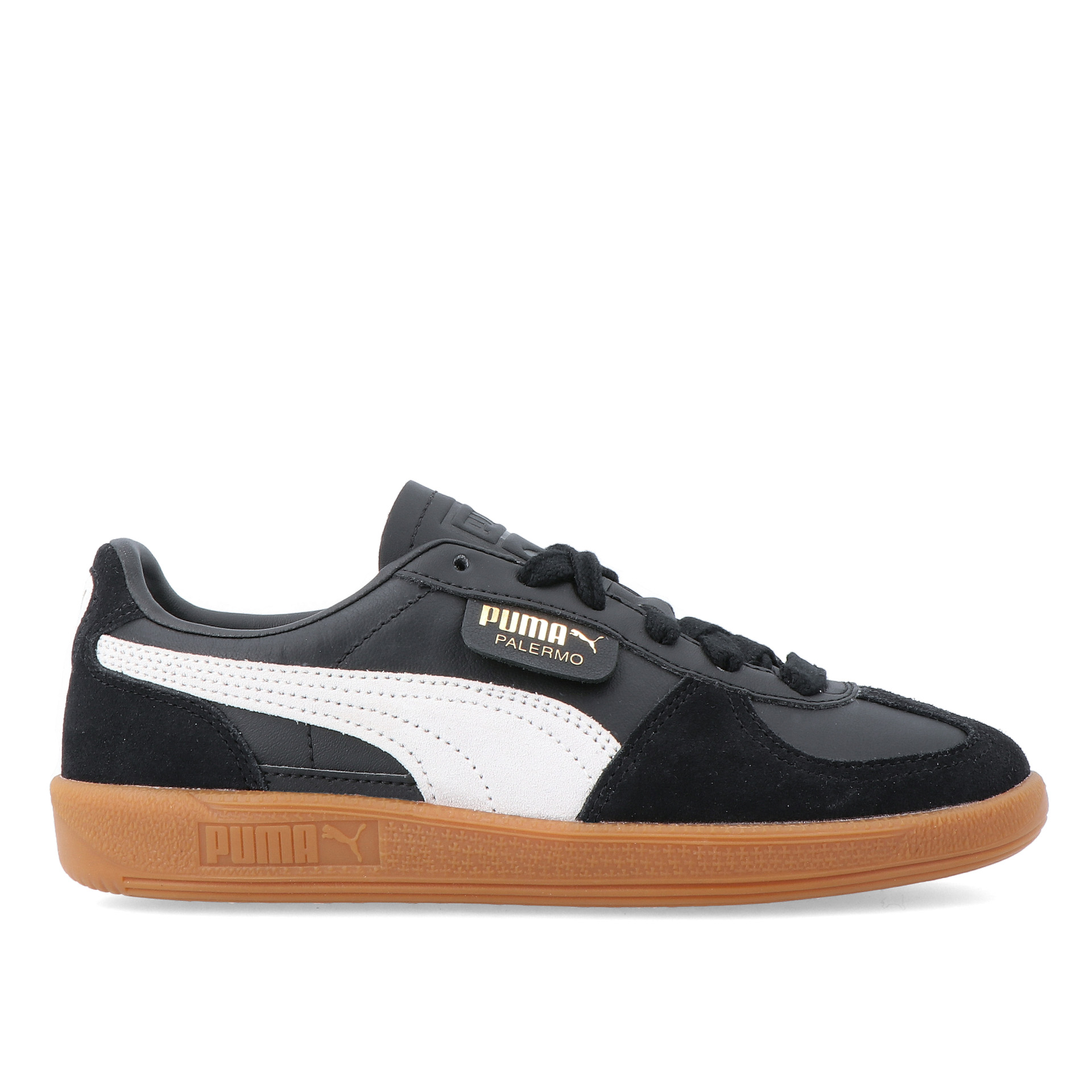 Puma Palermo Lth - Puma Black-feather Gray-gum