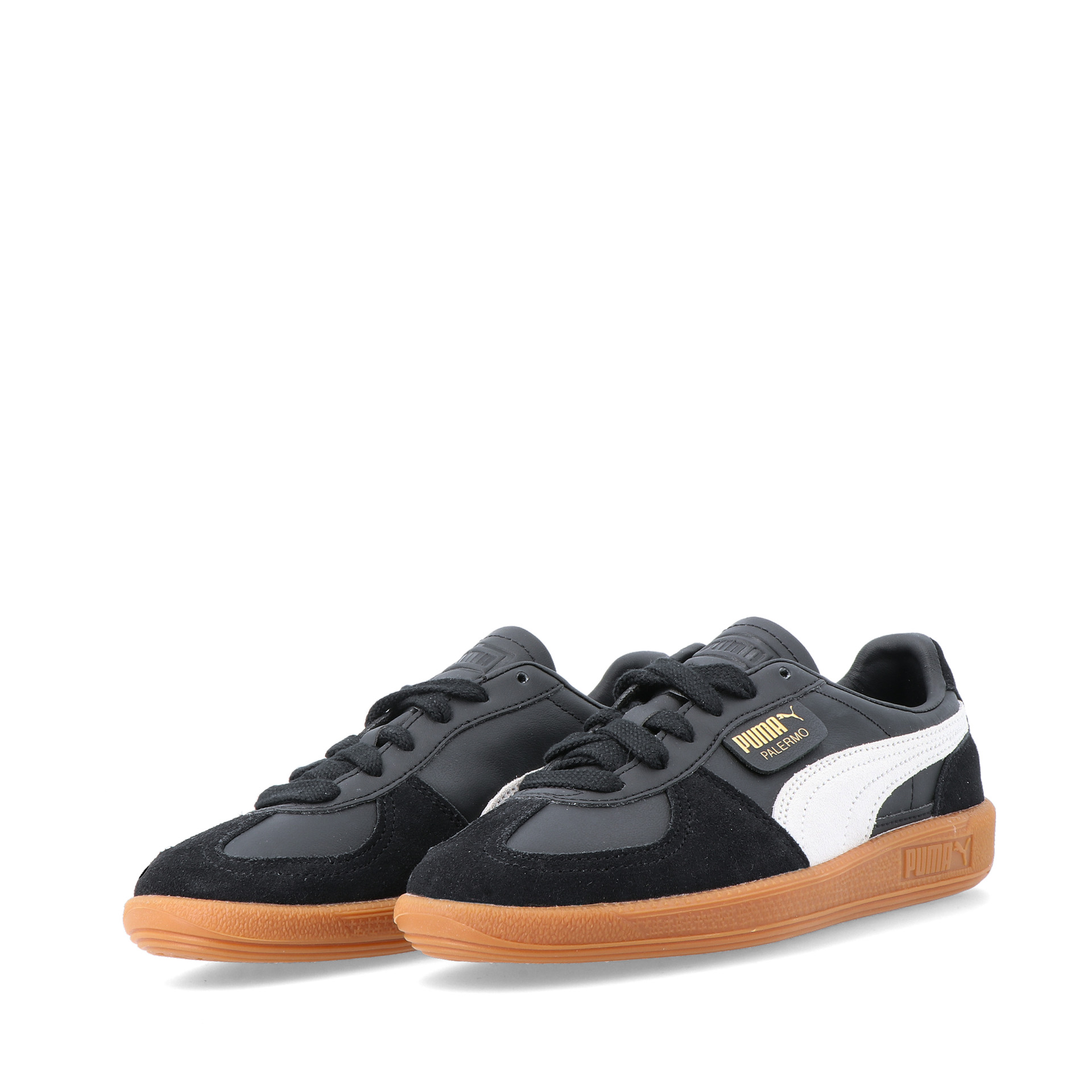 Puma Palermo Lth - Puma Black-feather Gray-gum