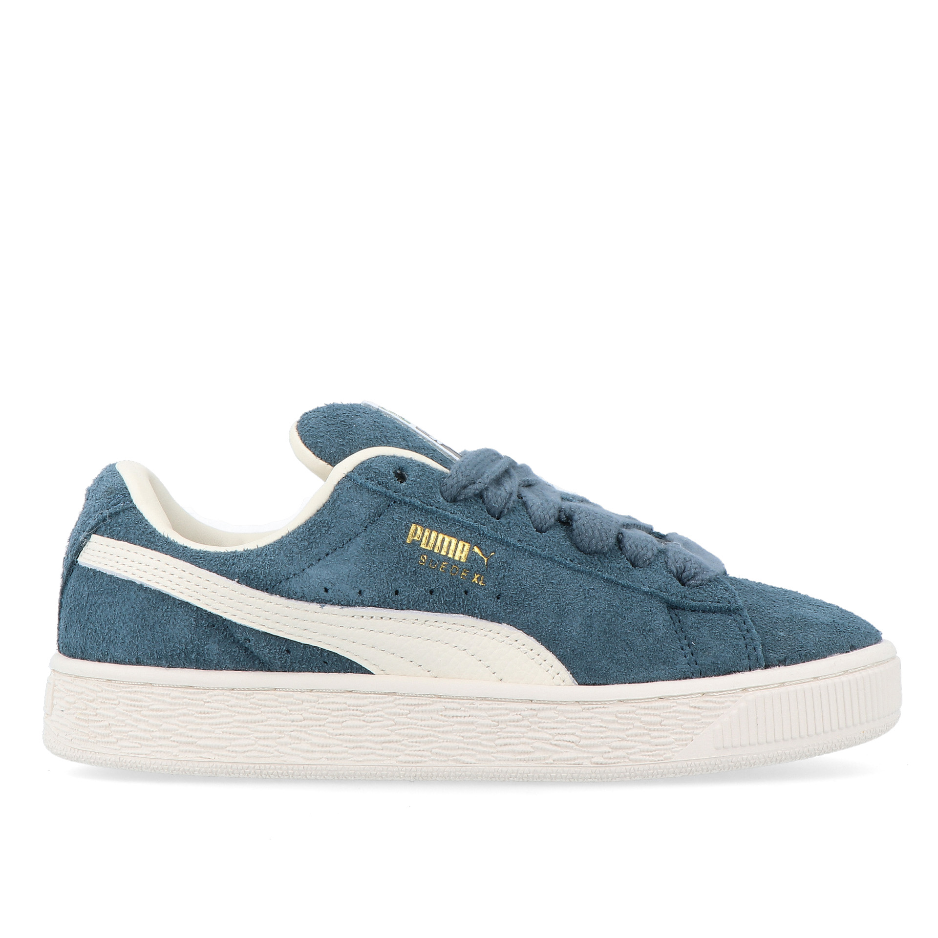 Puma Suede Xl Hairy - Gray Skies-frosted Ivory
