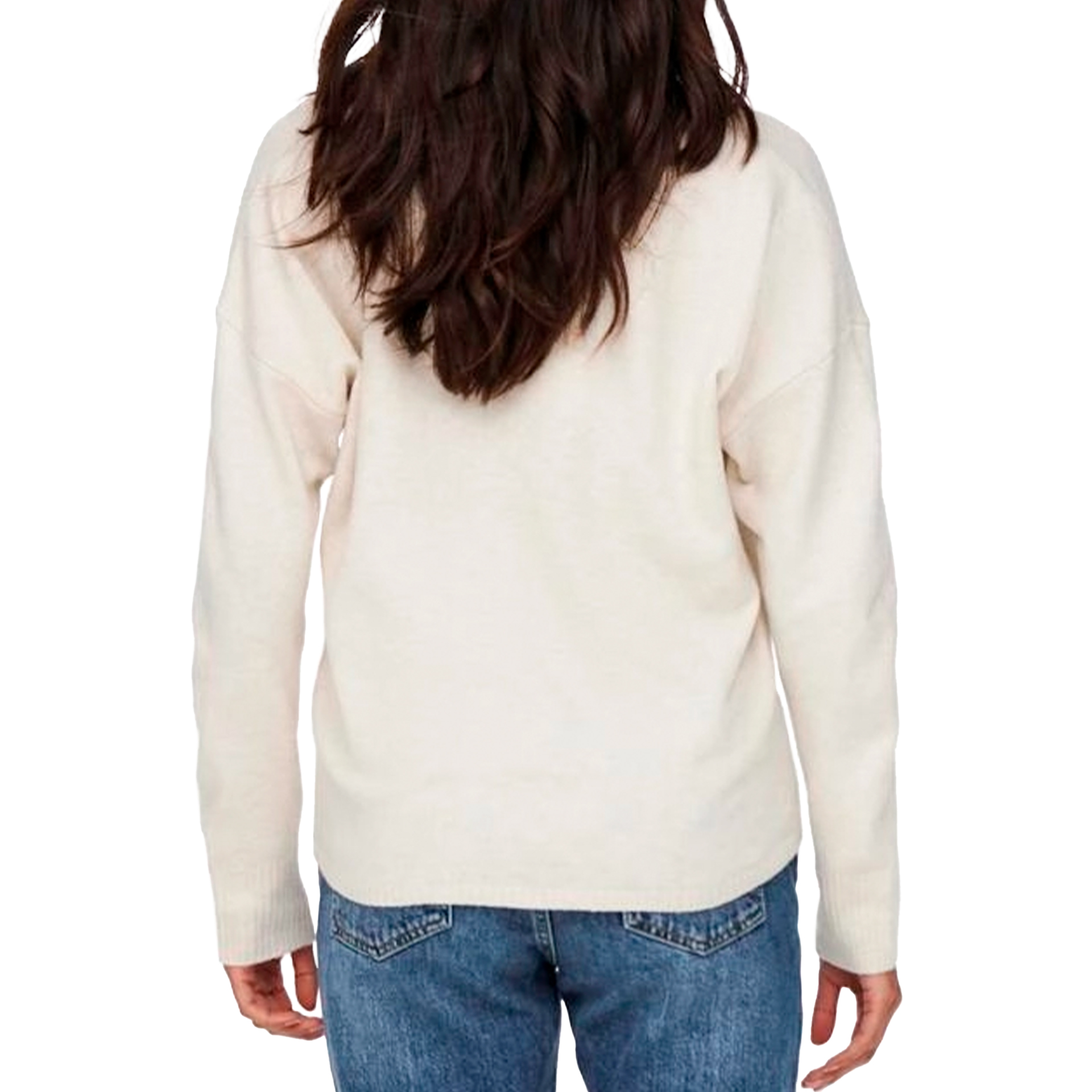 Only Pullover Fem Knit Pre50/pl43/nyl4/ea3