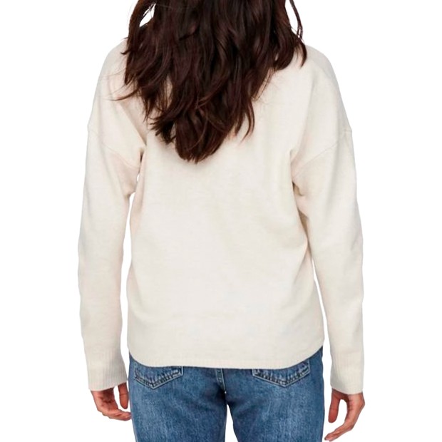 Camisola Only Pullover Fem Knit Pre50/pl43/nyl4/ea3