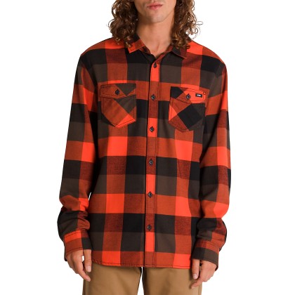 Shirts Vans Camisa Box Fannel Cla Black Fiesta