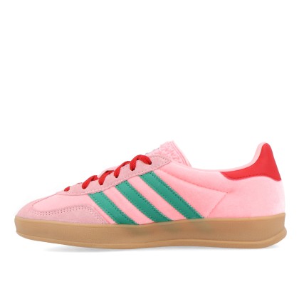 adidas Originals Gazelle Indoor W Court Green / Glow Pink / Gum adidas Originals Gazelle Indoor W Court Green / Glow Pink / Gum