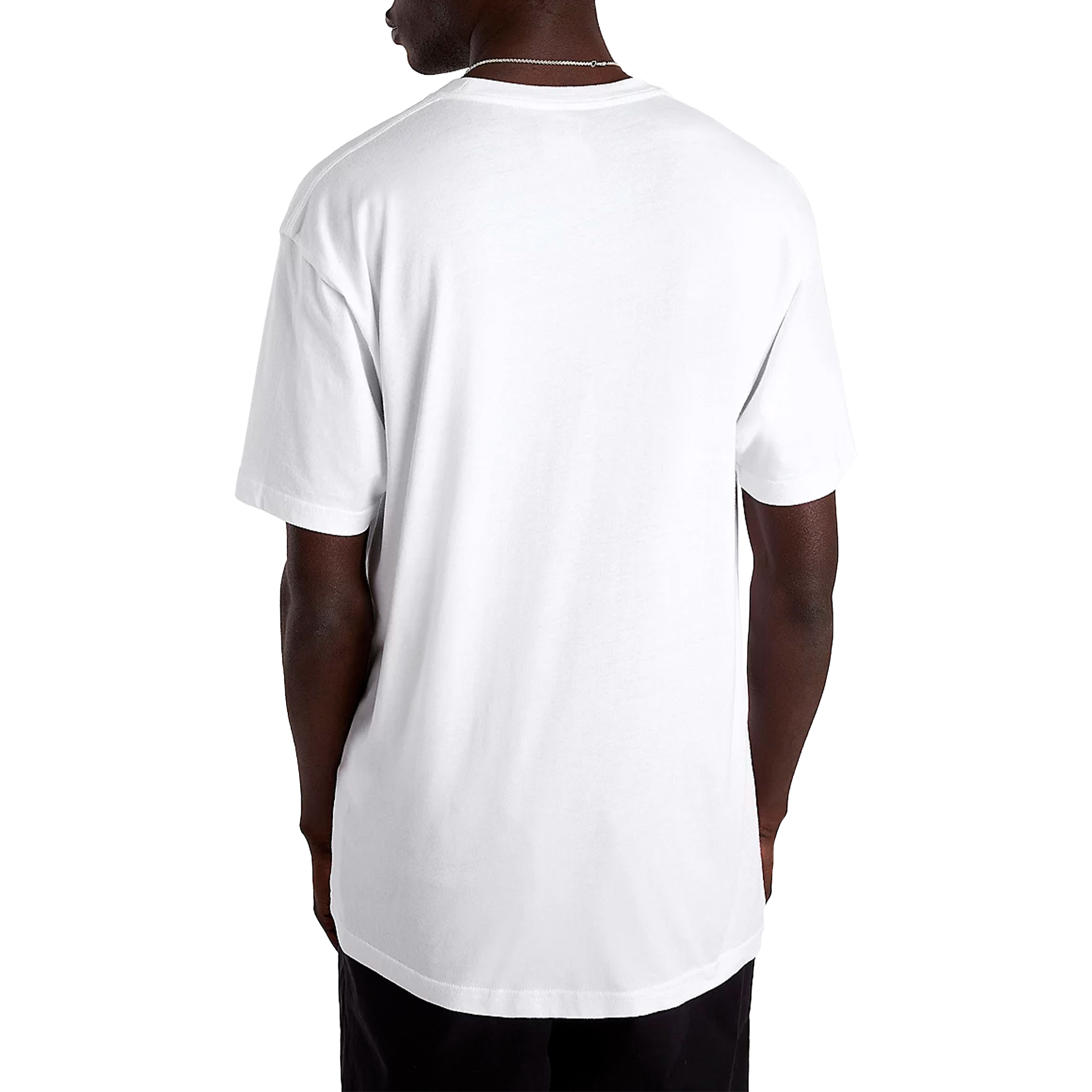 Vans T-shirt Mn Left Chest Logo T White/bl