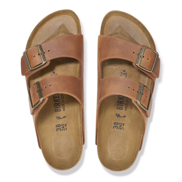 Birkenstock Arizona Natural Leather Oiled