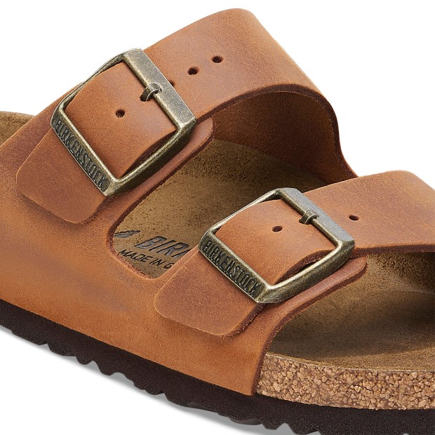 Birkenstock Arizona Natural Leather Oiled
