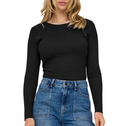 Only Pullover Fem Knit Vi70/nyl30