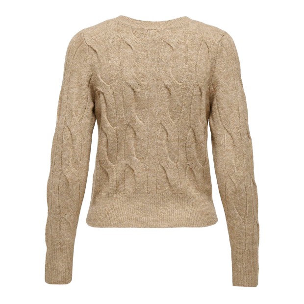 Casaco Only Onlrio Life Cable O-neck Cardi Knt