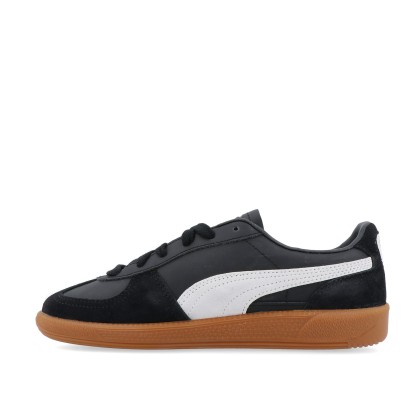 Puma Palermo Lth Jr - Puma Black-feather Gray-gum Puma Palermo Lth Jr - Puma Black-feather Gray-gum