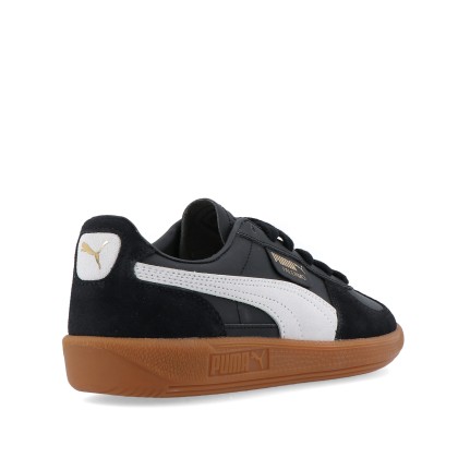 Puma Palermo Lth Jr - Puma Black-feather Gray-gum Puma Palermo Lth Jr - Puma Black-feather Gray-gum